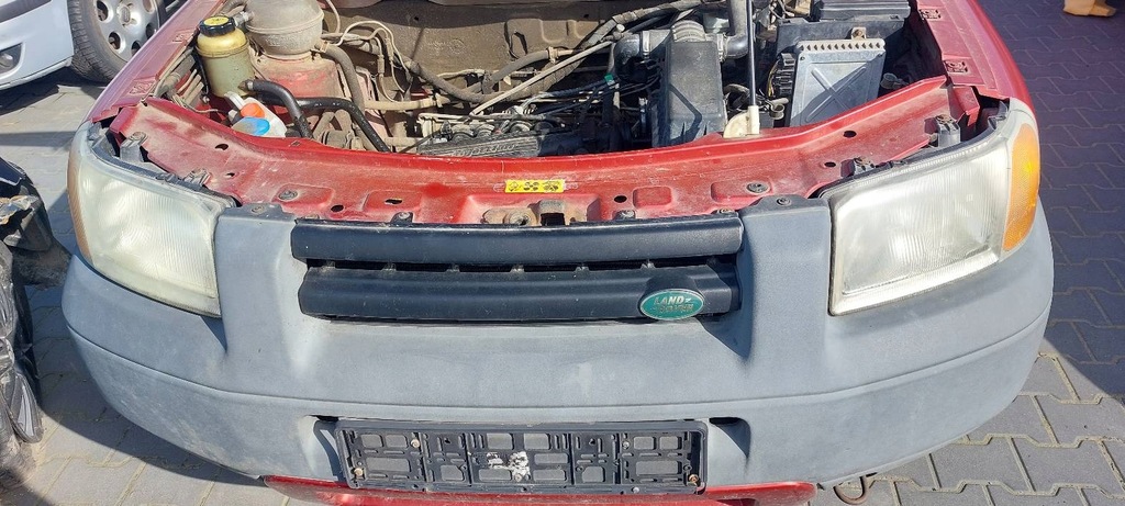 фото №13, Kompletny перед капот бампер лампа крыло freelander i 601