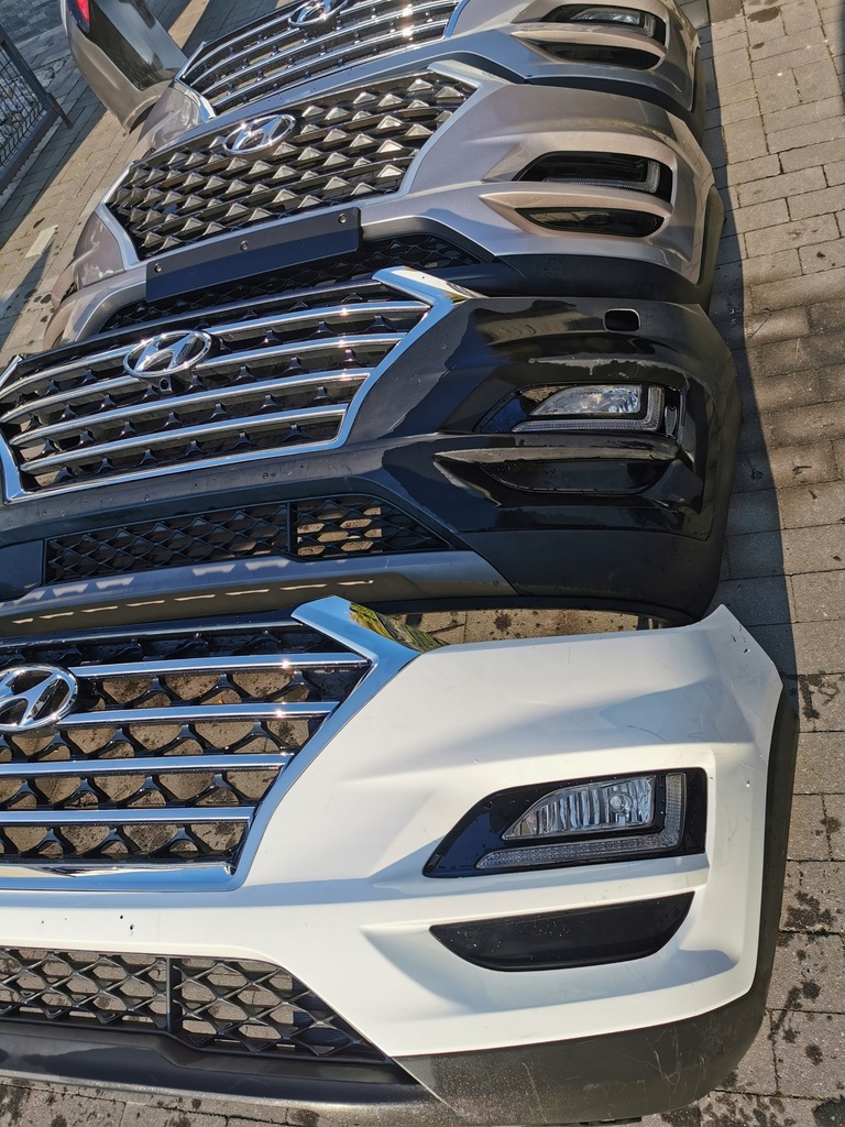 фото №1, Hyundai tucson 2020 бампер передній lift