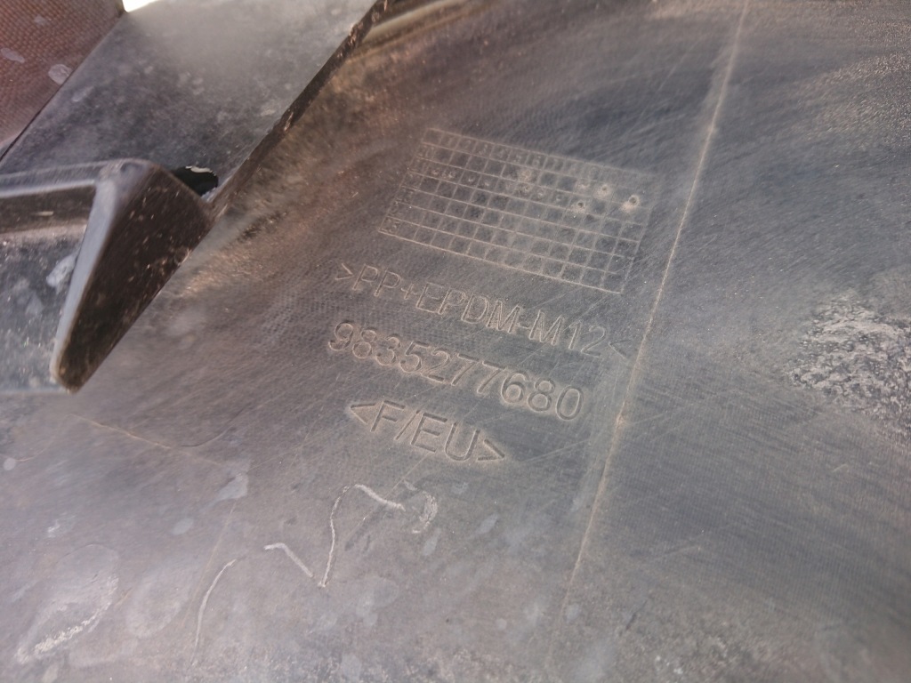 фото №11, Opel mokka b 2 ii 20- спойлер бампер передній перед