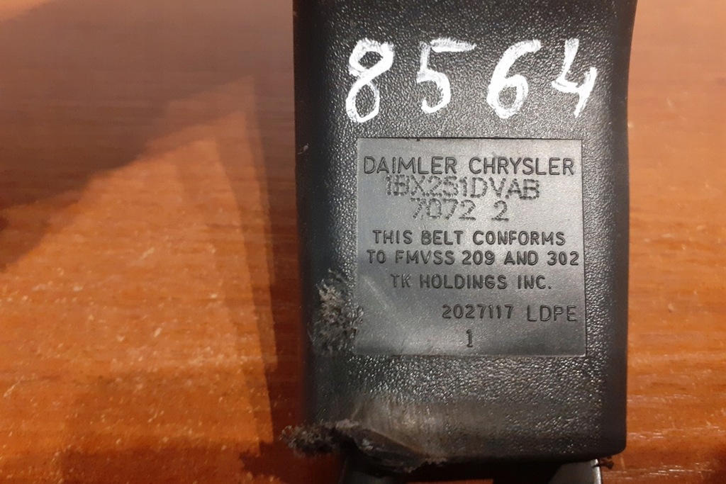 фото №10, Натягувач поперечина безпеки передній лівий chrysler 300 c lx 2027113 3.0l