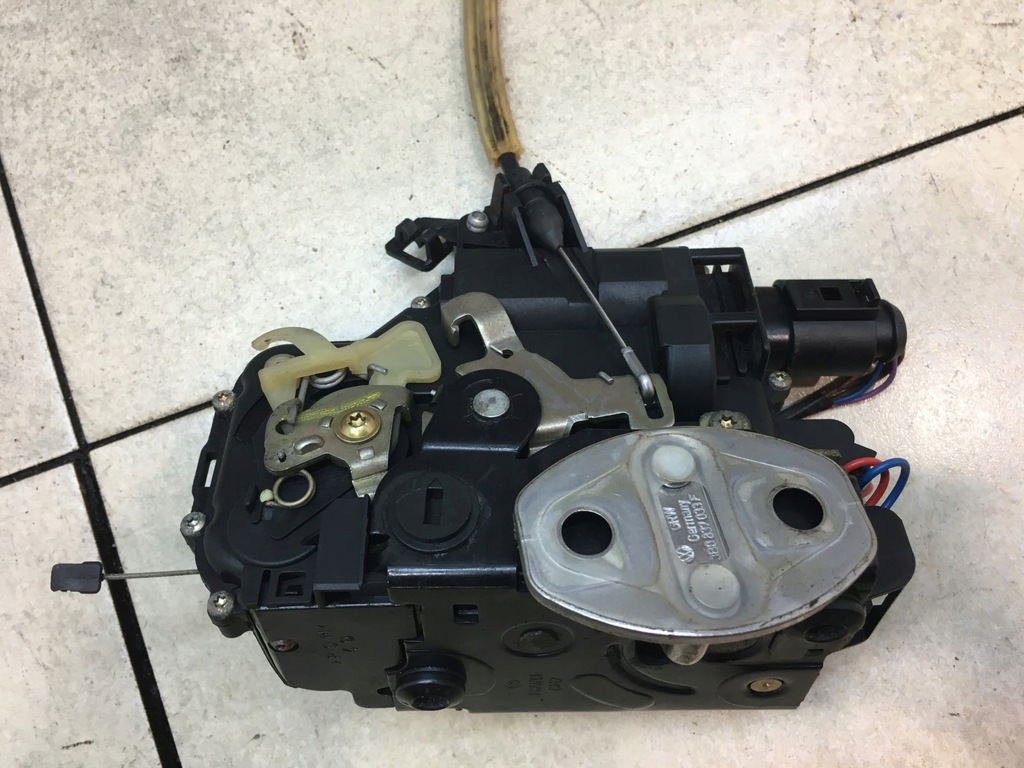 фото №5, Замок дверь левый задняя seat leon i 6 pin