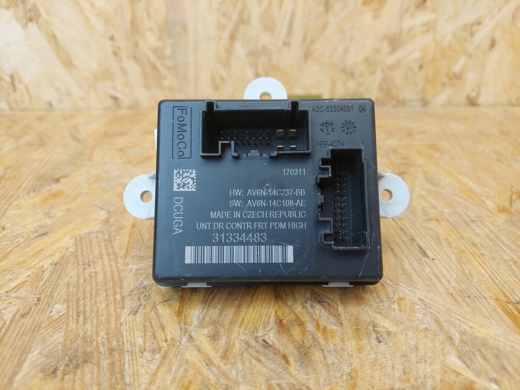 фото №1, Volvo s60 ii v60 i модуль керуючий двері передніх av6n-14c237-bb 31334483