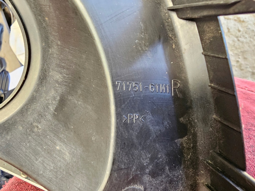 фото №10, Решётка бампера правая перед suzuki sx4 s-cross 2013 - orginał