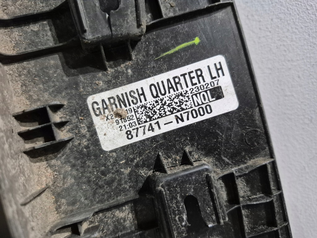 фото №7, Hyundai tucson iv 20-23 молдинг накладка крыла левая задняя оригинальная