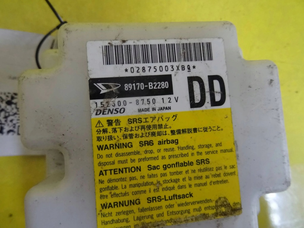 фото №1, Модуль датчик подушка безопасности daihatsu cuore1523008750 nr696