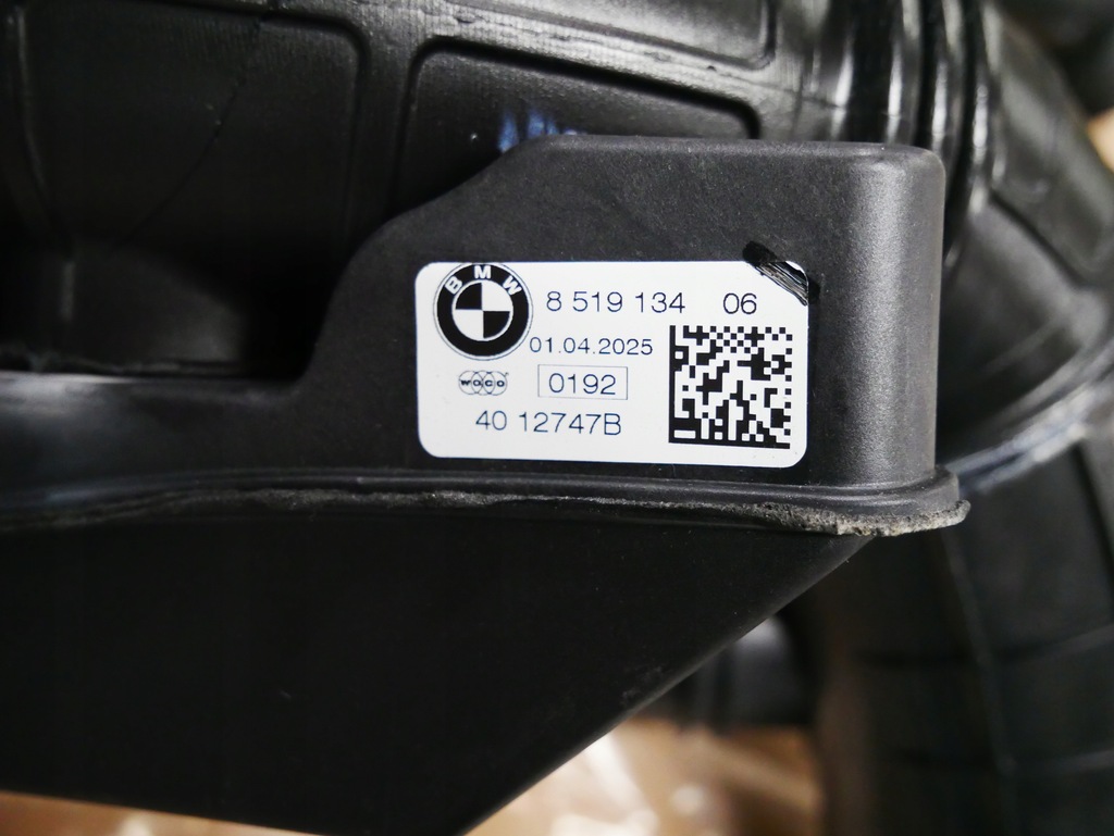 фото №11, Bmw f10 f11 f25 f26 b47 wąż труба шланг резонатор воздуха 8519134