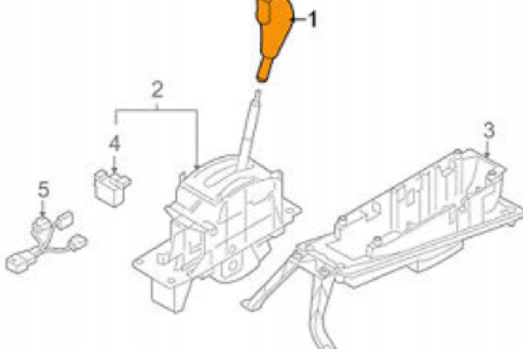 фото №8, Porsche cayenne 9pa ручка перемикання передач 95542606900pcs оригінальна