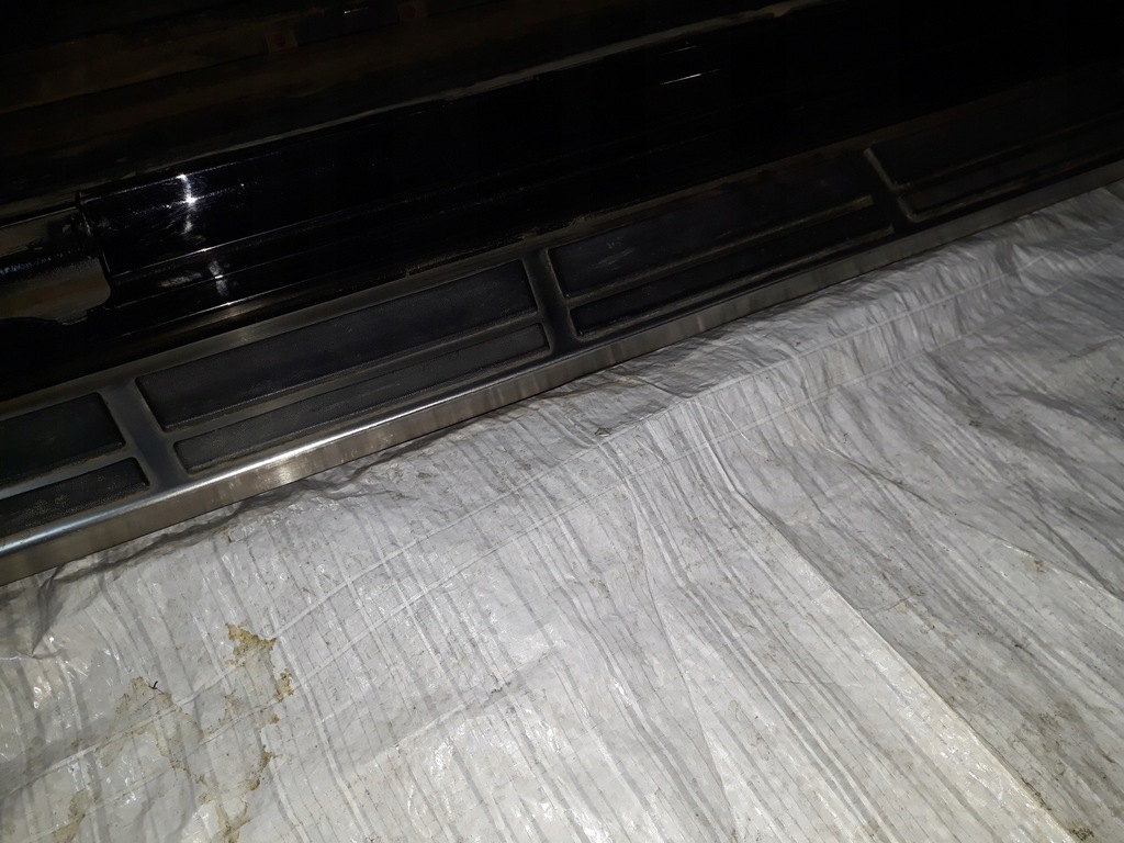 фото №5, Mercedes ml w166 накладки накладки порог пороговые