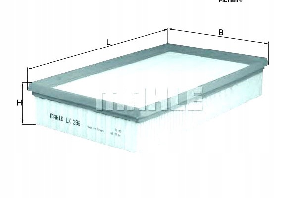фото №9, Lx296 knecht - фільтр повітря / audi