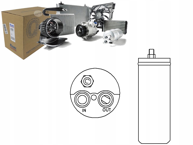 фото №1, Nissens 95386 осушувач, кондиціонер