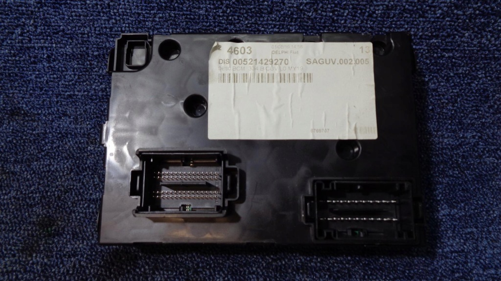 фото №8, Бортовий комп'ютер замок запалювання bsi fiat 500x lift fl 1.0 firefly turbo 2018-