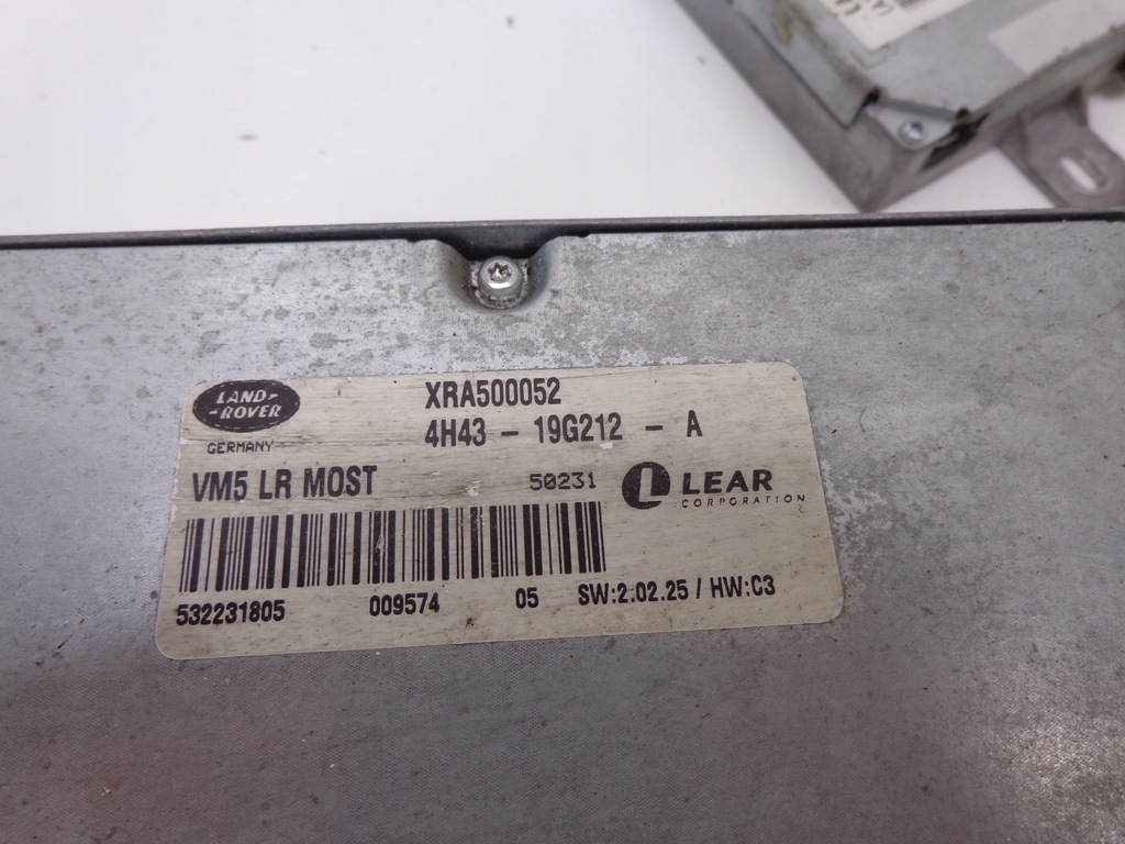 фото №3, Land rover range rover sport l322 модуль радіо навігації xra500052