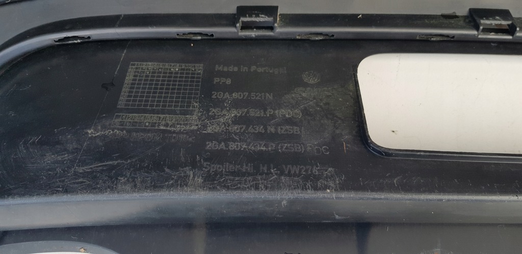 фото №11, Vw t-roc 2ga 17- бампер задній задня 2ga807521n