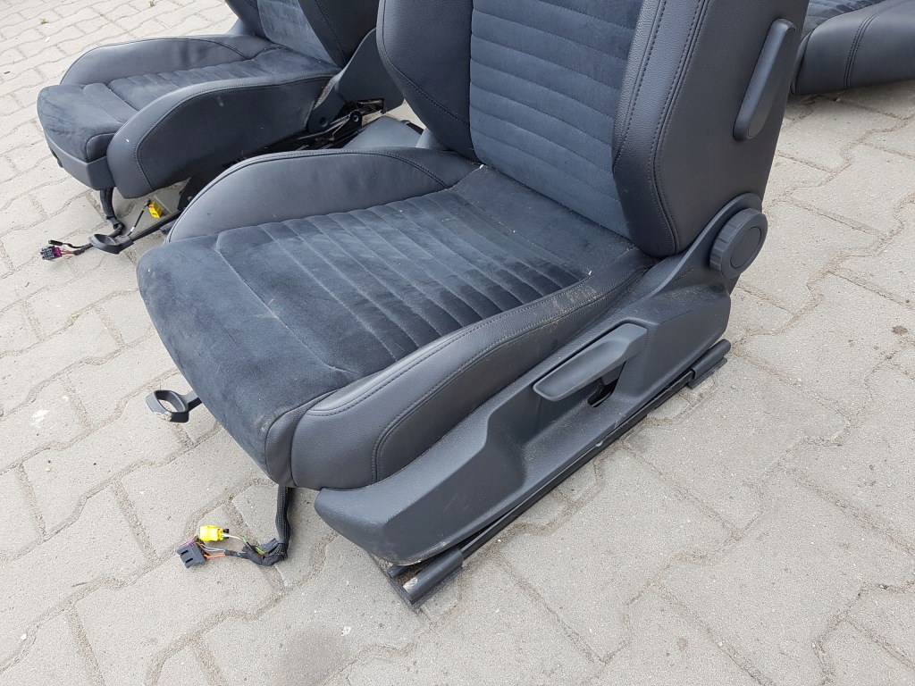 фото №10, Vw passat b8 14-18r sedan сидіння заднє сидіння alcantara