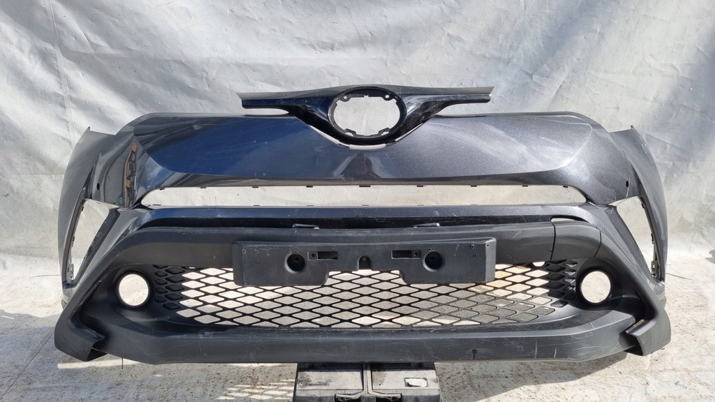 фото №1, Бампер toyota c-hr 16-19 перед + спойлер решётка радиатора