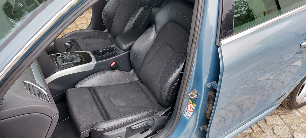 фото №1, Сидіння заднє сидіння шкіра audi a4 b8 s-line kombi комплект