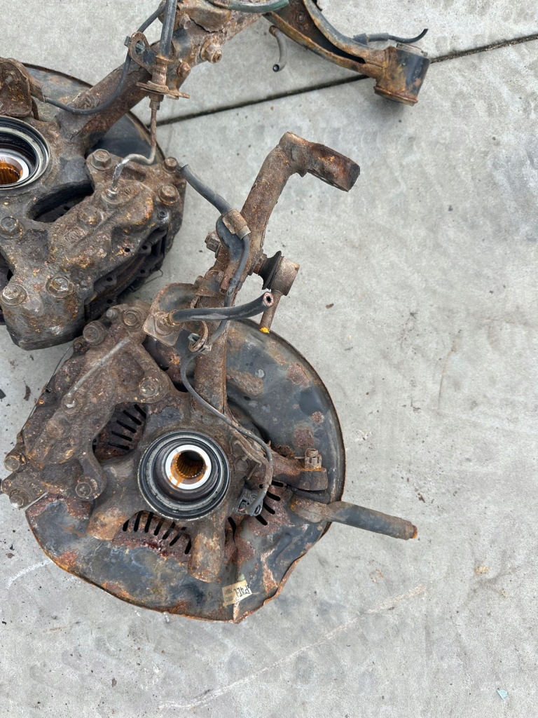 фото №6, Toyota land cruiser 150 09-24 поворотный кулак левая правая левый правый перед