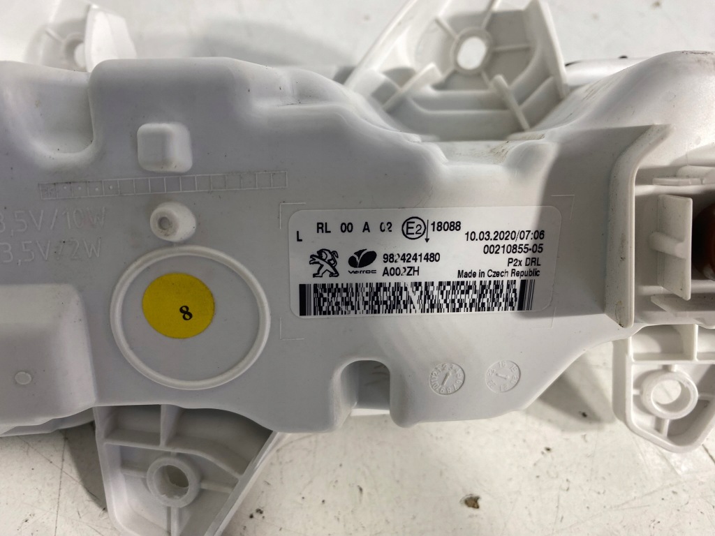фото №10, Протитуманна фара лівий led drl лампа peugeot 208 ii eu
