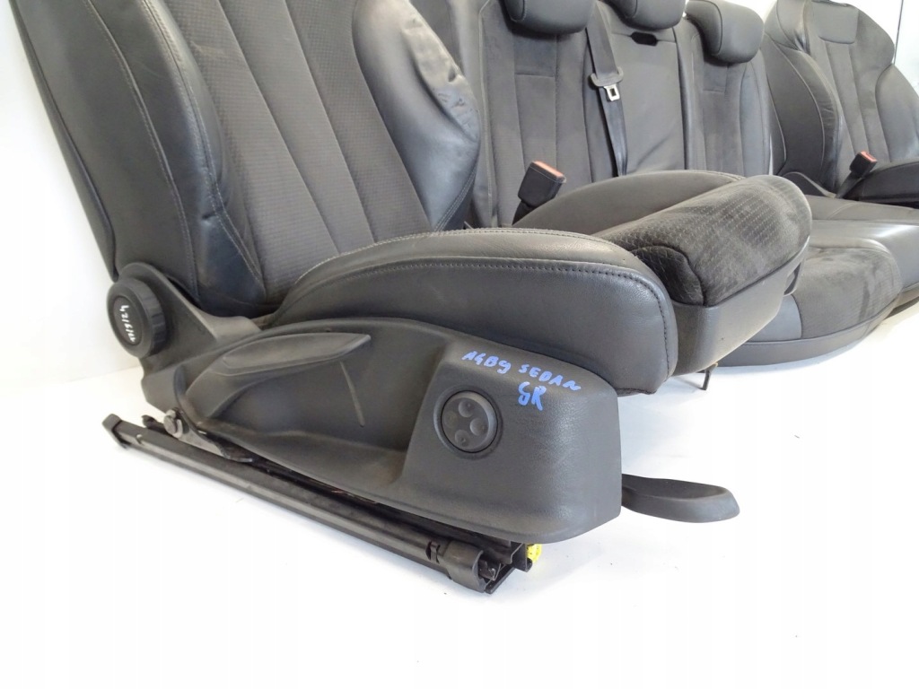 фото №13, Сидіння перед задня задні заднє сидіння комплект шкіра audi a4 b9 sedan s-line