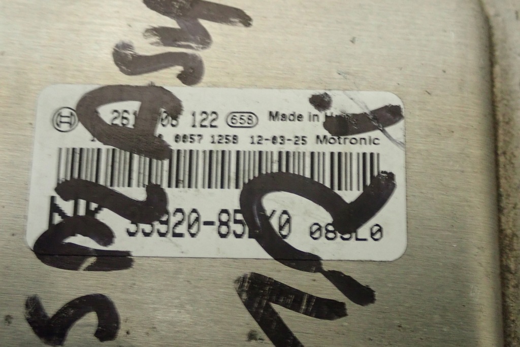 фото №4, Suzuki splash 1.2i 09-14 набор стартовый бортовой компьютер