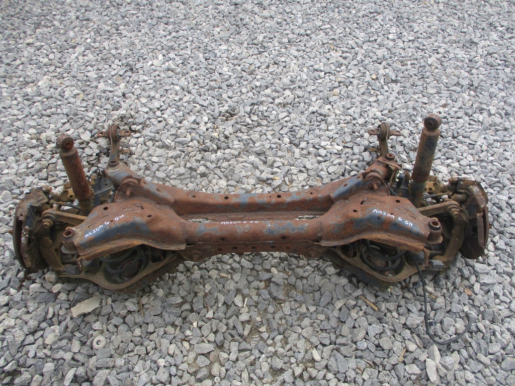 фото №1, Балка підвіска задня oś підрамник mazda 6 ii gh