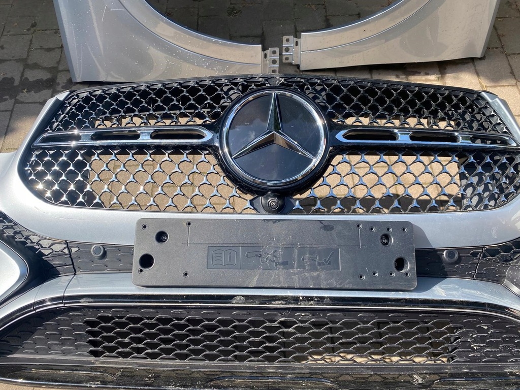 фото №1, Бампер капот лампа pas передний mercedes gle 167 suv lift multibeam