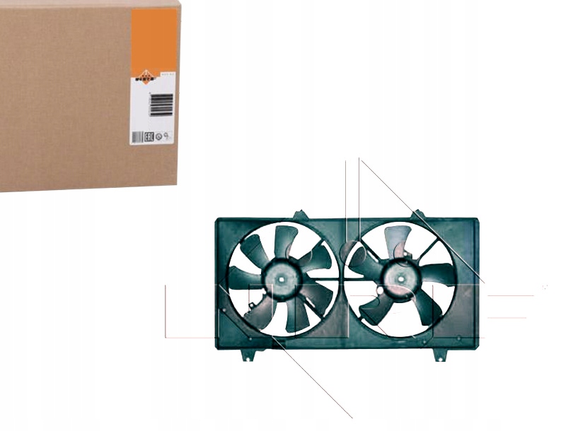 фото №1, Nrf 47426 вентилятор, охлаждение двигателя