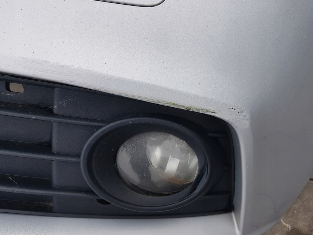 фото №5, Audi a4 b8 08-11r бампер перед передній решітка радіатора