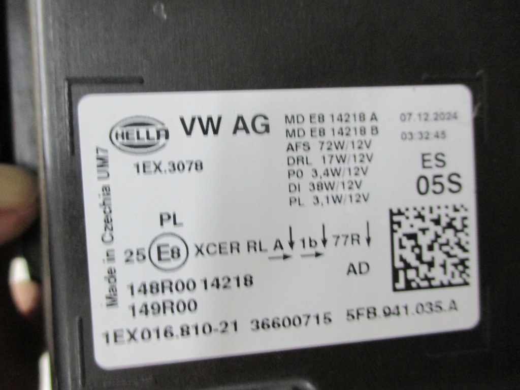 фото №12, Лампа ліва full led seat leon lift 23- 5fb941035a