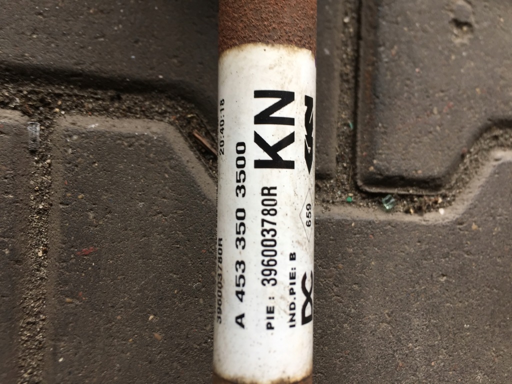 фото №2, Smart forfour 2015- привідний вал lp 453 1.0 бензин