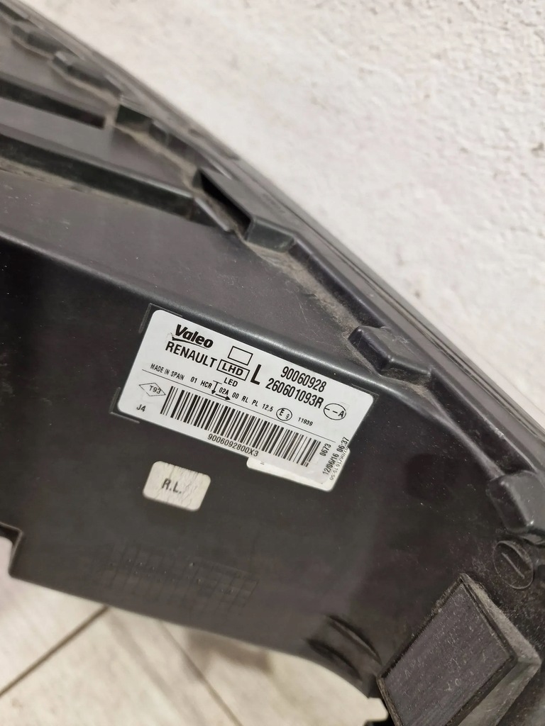 фото №9, Лампа ліва лівий full led renault megane 4 iv 2016-