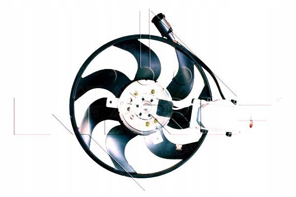 фото №2, Вентилятор радиатора audi q7 3.0 tdi 4l