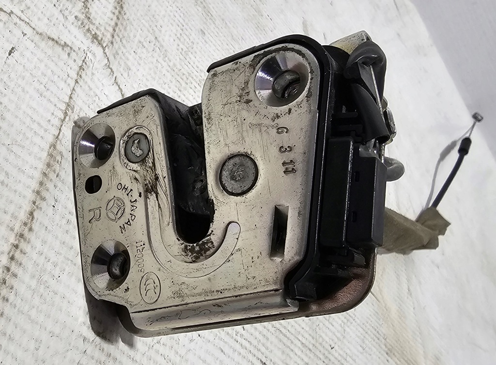 фото №6, Оригінальний замок + засувка двері лівий задня renault master iii opel movano b