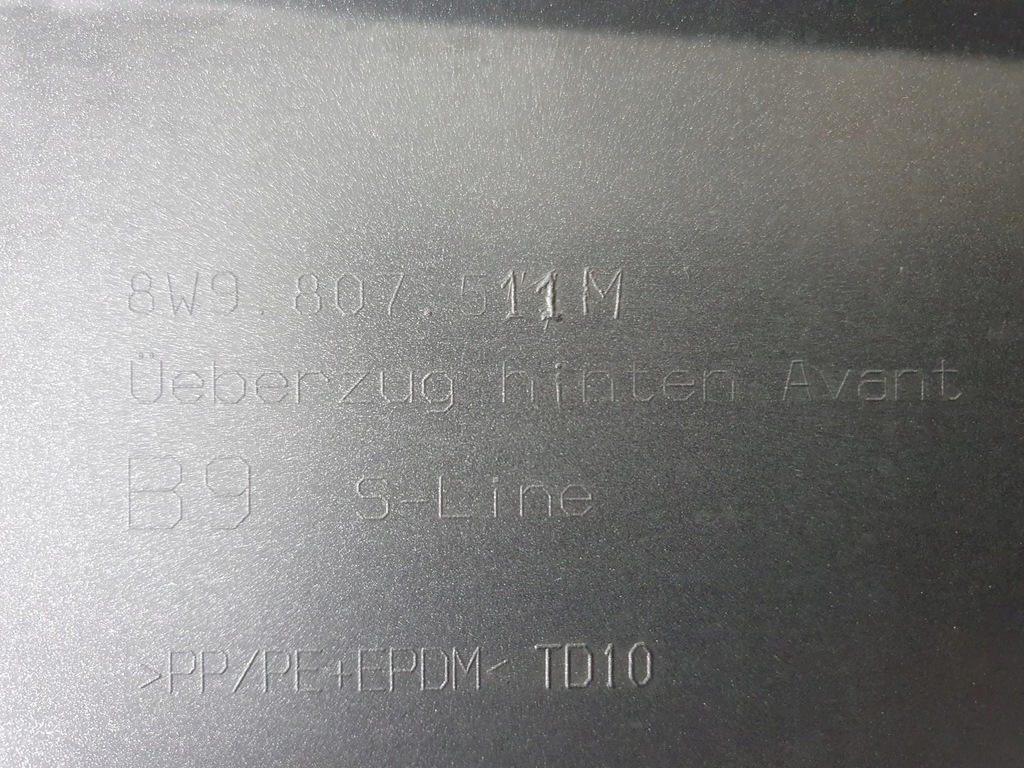 фото №10, Бампер задня задній audi a4 b9 kombi s-line 8w9