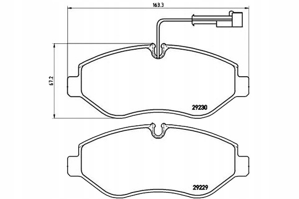 фото №2, Тормозные колодки ham. nissan cabstar 06-