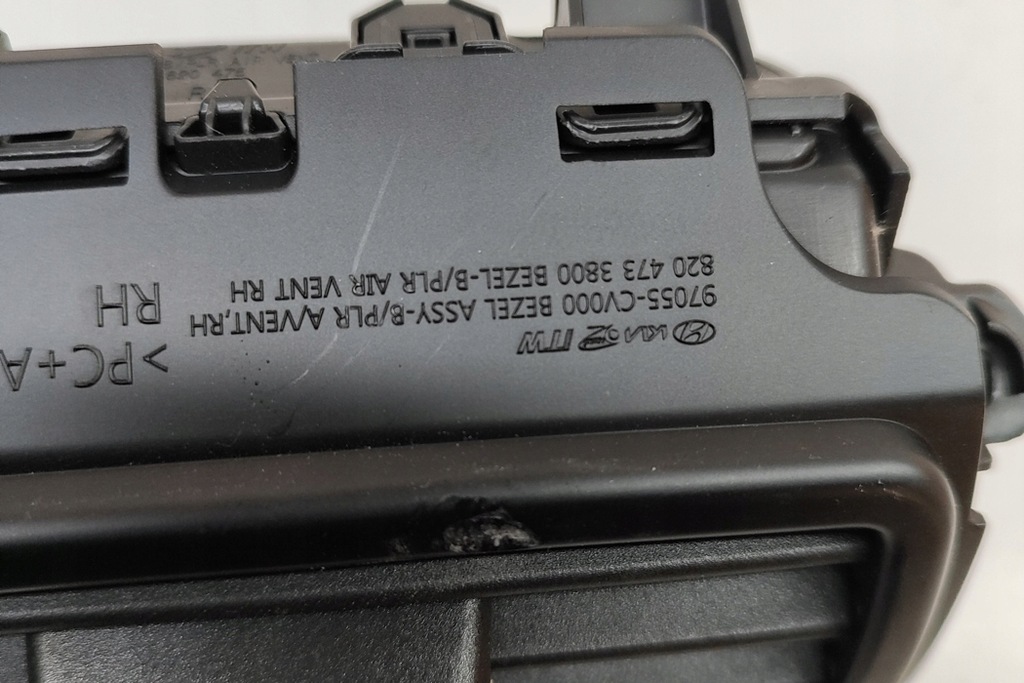 фото №6, Kia ev6 cv панель приладів приладова nawiewniki повітря 97055-cv000 електрика