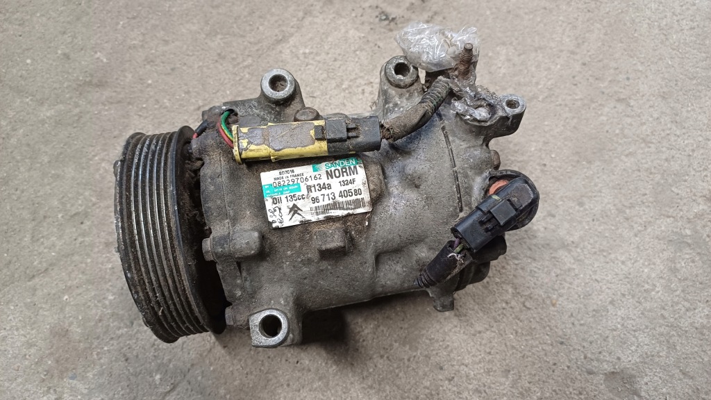фото №1, Citroen c5 iii 2.0 hdi компрессор кондиционера 9673140580