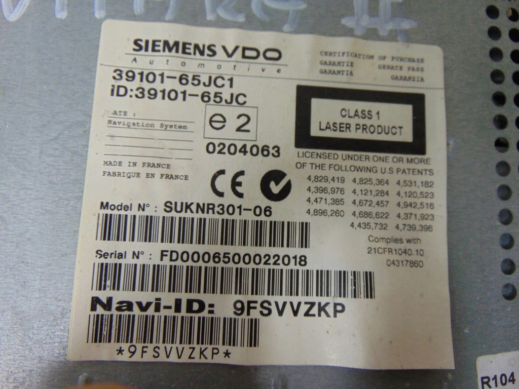 фото №14, Радіо заводський navi suzuki grand vitara ii