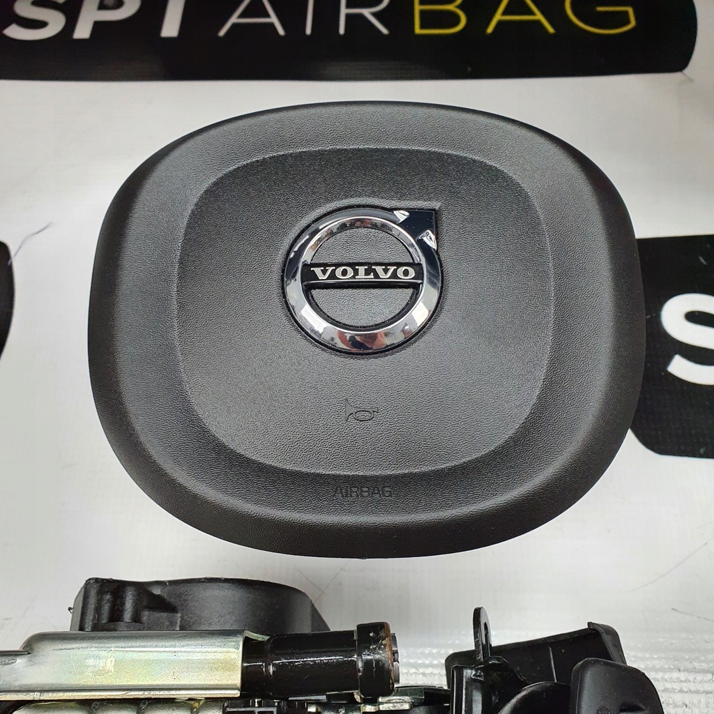 фото №6, Volvo s90 v90 панель приладів czarna org head up консоль подушки безпеки ремені подушка безпеки