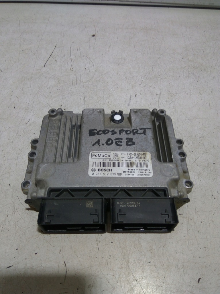 фото №1, Ford ecosport бортовой компьютер двигателя fn15-12a650-ab 1.0