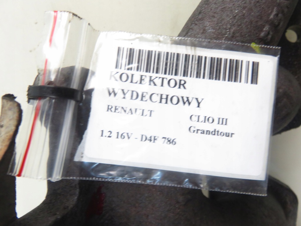 фото №8, Колектор випускний renault clio iii 1.2 16v tce f5n836621