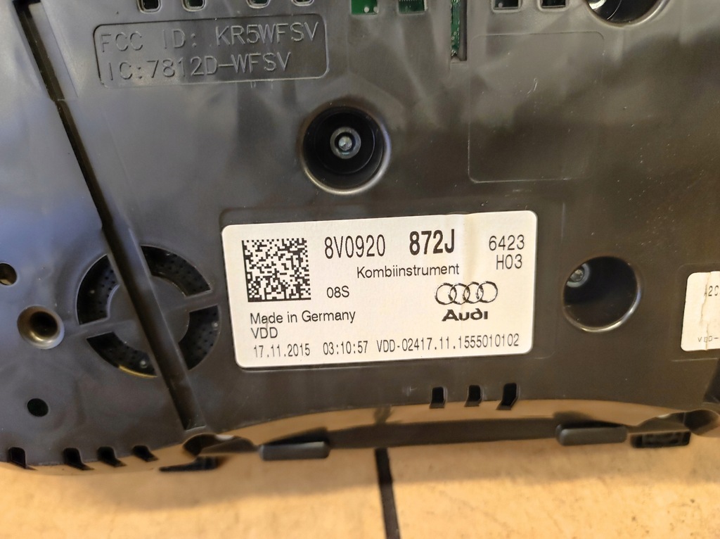 фото №7, Счетчик приборы audi a3 8v e-tron etron eu