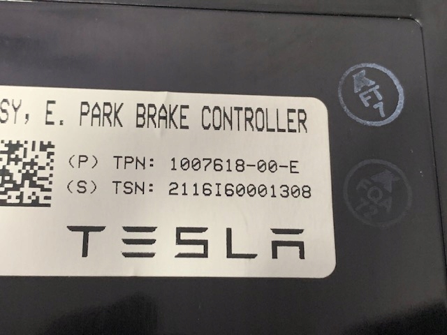 фото №7, Tesla s x park brake controller ecu 1007618-00-e