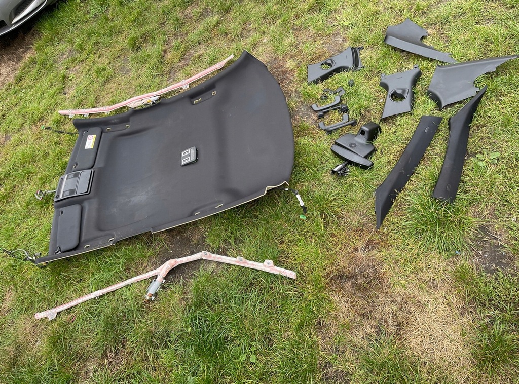 фото №1, Jaguar xe x760 r sport стеля czarna ліхтарі шторки безпеки стійки комплект