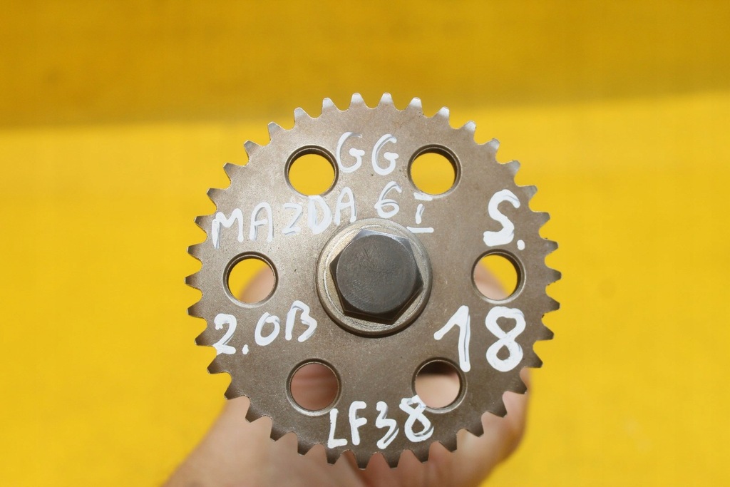 фото №11, Вал розподільного валу всмоктуючий mazda 6 i gg 2.0 16v lf38