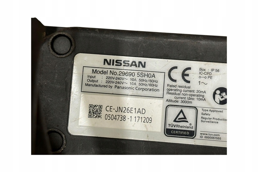 фото №8, Кабель зарядки аккумулятора nissan 296905sh0a electric 2018