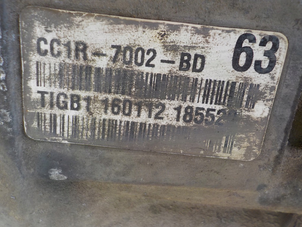 фото №12, Ford transit mk7 mk8 custom 13r 2.2 tdci коробка передач 6 передач cc1r-7002-bd