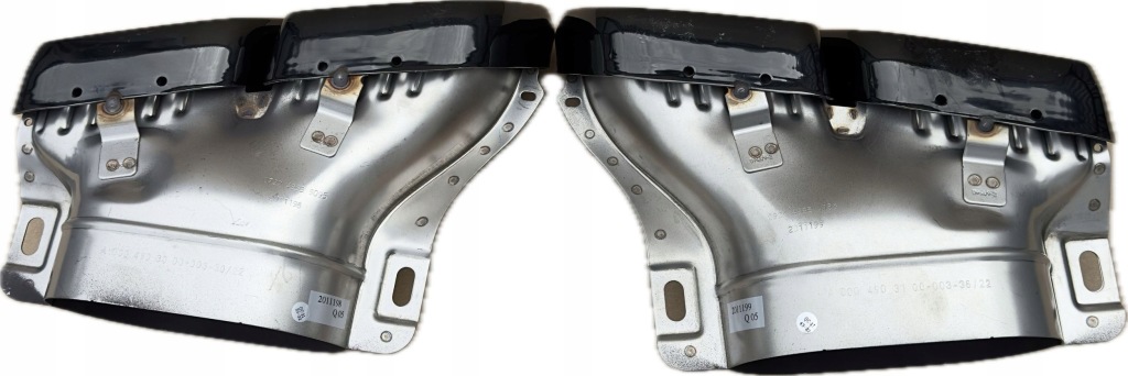 фото №9, Насадки глушителя mercedes c w206 s w223 sl w232 cle w236 glc w254 оригинальный номер