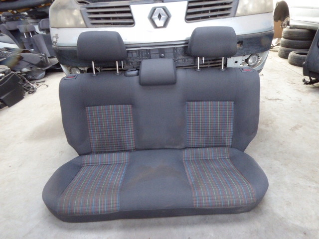 фото №1, Polo iv 9n lift 05-09 заднє сидіння задня підголівники ручка кронштейн pas isofix