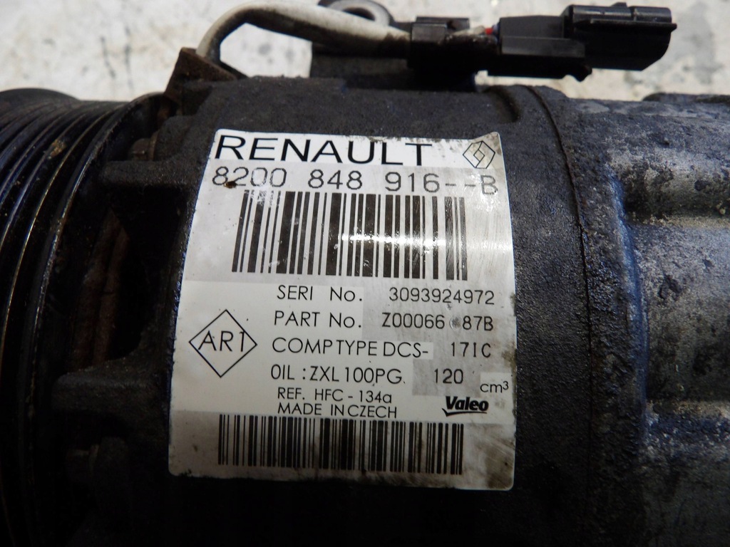 фото №2, Компресор кондиціонера 8200848916b renault master iii 3
